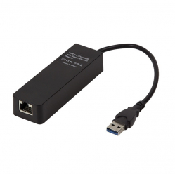 Adapter LogiLink Gigabit Ethernet do USB 3.0 z hubem USB 3.0 