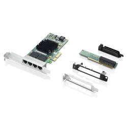 Karta rozszerzeń Lenovo sieci Ethernet Intel I350-T4 4-portowa 4XC0R41416 