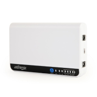 UPS Gembird Zasilacz awaryjny DC-DC 12V/15V 18W 2200 mAh x3