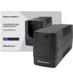 UPS Qoltec Zasilacz awaryjny | Monolith | 650VA | 360W 