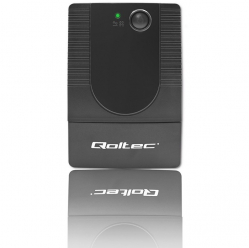 UPS Qoltec Zasilacz awaryjny | Monolith | 650VA | 360W 