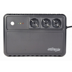 Gembird Zasilacz awaryjny 600VA Line-interactive 3xSchuko AVR Desktop