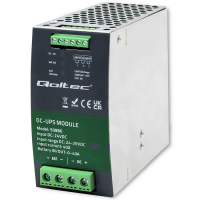 Qoltec Moduł DC na szynę DIN | 40A | 24V 