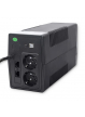 Qoltec Zasilacz awaryjny UPS | Monolith | 1000VA | 600W | LCD | USB | RJ45 