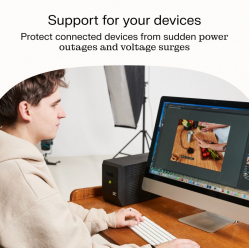 Zasilacz awaryjny 600W/1000VA modyfikowana sinusoida 