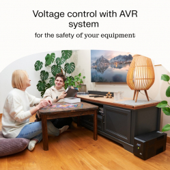 Zasilacz awaryjny 1200W/2000VA modyfikowana sinusoida 