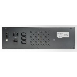 UPS Gembird Zasilacz awaryjny 1200VA Line-in 2xC13 2xSchuko USB 