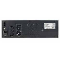 UPS Gembird Zasilacz awaryjny 1200VA Line-in 2xC13 2xSchuko USB 
