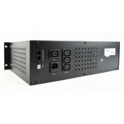 UPS Gembird Zasilacz awaryjny 1200VA Line-in 2xC13 2xSchuko USB 