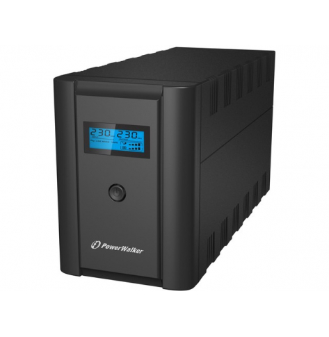 PowerWalker UPS LINE-INTERACTIVE 2200VA 6x IEC OUT, RJ11/45 IN/OUT, USB, LCD