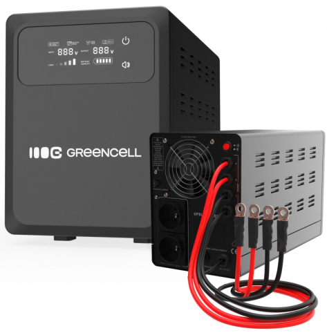 Zasilacz awaryjny UPS AVR PowerCore 1000W/1500VA 12VDC