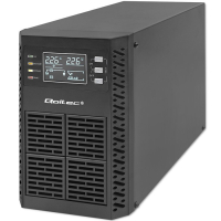 UPS Qoltec Zasilacz awaryjny 1kVA | 1000W | Power Factor 1.0 | LCD | EPO| USB | On-line 
