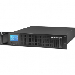 Qoltec Zasilacz awaryjny UPS RACK | 1kVA | 800W | LCD 