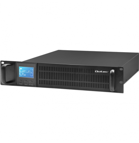 Qoltec Zasilacz awaryjny UPS RACK | 1kVA | 800W | LCD 
