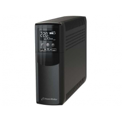 PowerWalker Zasilacz awaryjny VI 1500 CSW line-interactive 1200VA 4x230V schuko USB-B 2xUSB ładowarka