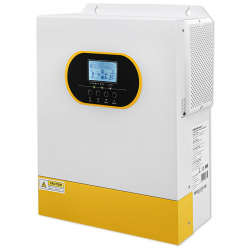 Qoltec Hybrydowy inwerter solarny Off-Grid 3.5kVA | 3.5kW | 100A | MPPT | LCD | BMS | Sinus 