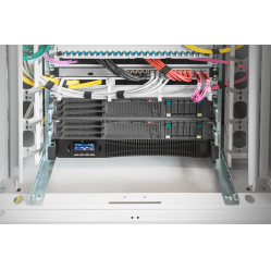 Digitus Zasilacz awaryjny UPS Online Rack 19" LCD, 1000VA/1000W, 2x12V/9Ah, 8xC13, USB, RS232, RJ45