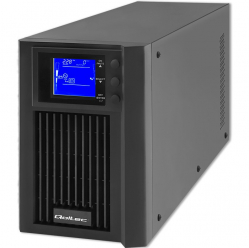 Qoltec Zasilacz awaryjny UPS | On-line | Pure Sine Wave | 2kVA | 1.6kW |LCD | USB 