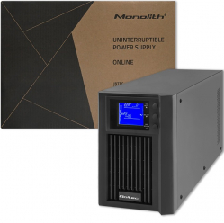 UPS Qoltec Zasilacz awaryjny | On-line | Pure Sine Wave | 2kVA | 1.6kW |LCD | USB 