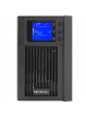 UPS Qoltec Zasilacz awaryjny | On-line | Pure Sine Wave | 2kVA | 1.6kW |LCD | USB 