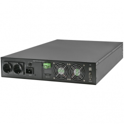 UPS Qoltec Zasilacz awaryjny do RACK | 2kVA | 2000W | Power Factor 1.0| LCD | On-line 