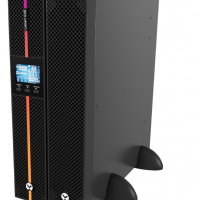 UPS Emerson Network Power Zasilacz awaryjny GXE3-1000IRT2UXL 1000VA/900W rack/tower z szynami C14 wejście/C13 x 8 wyjście