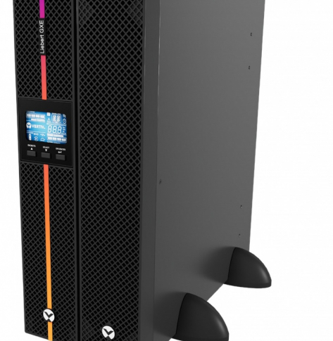 Emerson Network Power Zasilacz awaryjny UPS GXE3-1000IRT2UXL 1000VA/900W rack/tower z szynami C14 wejście/C13 x 8 wyjście