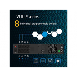 PowerWalker Zasilacz awaryjny UPS Line-interactive 2000VA 8xIEC C13 USB-B EPO LCD 2U 