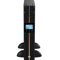 UPS Emerson Network Power zasilacz awaryjny online USP GXE3-2000IRT2UXL 2000VA/1800W 1xC20, 8xC13, z szynami, rack/tower