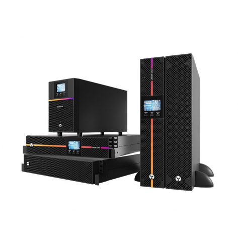 UPS Emerson Network Power Zasilacz awaryjny GXE3-3000IRT2UXL z szynami 1 x C20, 8 x C13, 1 x C19, z szynami 