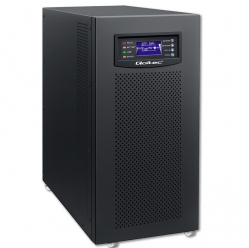 Qoltec Zasilacz awaryjny UPS 3-fazowy | 10kVA | LCD | EPO | USB | On-line | High frequency 