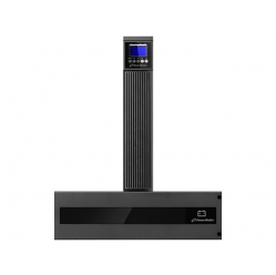 PowerWalker Zasilacz awaryjny On-Line 6kVA RTG PF1, 2x IEC Out + Terminal, USB/RS-232, LCD, Rack 19 cali + baterie 