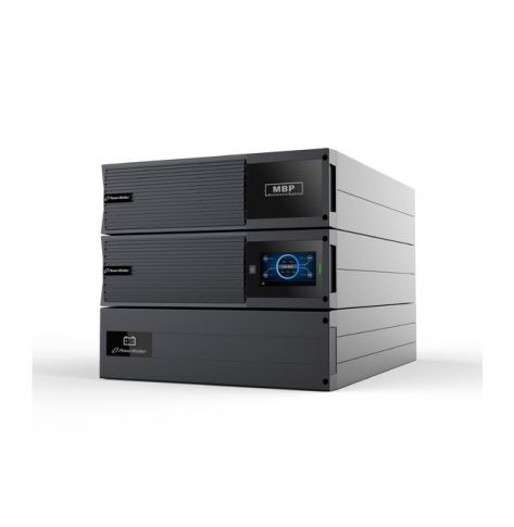 PowerWalker Zasilacz awaryjny Rack VFI 10000 ICR IOT 3/3 On-line 10KVA terminal RJ-45 USB-B RS-232 3/3