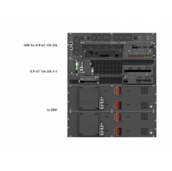 PowerWalker Zasilacz awaryjny Rack VFI 20000 ICR IOT 3/3 On-line 10KVA terminal RJ-45 USB-B RS-232 3/3