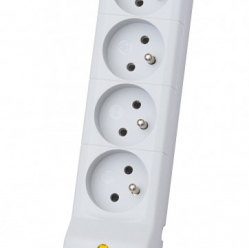 Listwa przeciwprzepięciowa Lestar LX 610, 1L, 5,0m, szara