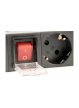 Listwa zasilająca Gembird rack (PDU), 8 gniazd typ Schuko, 1U, 10A, wtyk C14 3m