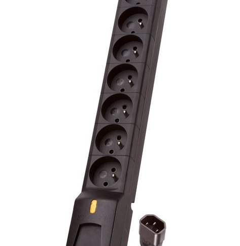 Listwa zasilająca Lestar LZRM 810 BW IEC 320, PDU, 5,0m