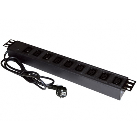 Listwa zasilająca Alantec 19" 9xC13 wtyk CEE 7/7