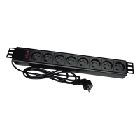 Listwa zasilająca Alantec 19" 8xCEE 7/5 wtyk CEE 7/7