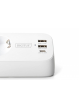 Listwa zasilająca Digitus biurkowa, 3 gniazda Schuko, 2x USB-A (2x 12W), 1x USB-C (30W) z zaciskiem na blat, kabel 1,5m, biała