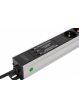Listwa zasilająca Digitus PDU Rack (620mm) z zabezpieczeniem przeciwprzepięciowym + filtr EMI/RFI, 9 gniazd Schuko CEE 7/3 (45°), kabel 2m wtyk Unischuko CEE 
