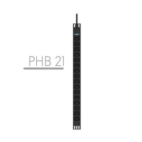 Listwa zasilająca PowerWalker rack pdu 19" 16a 16x iec c13 3m c20 montaż pionowy czarna 