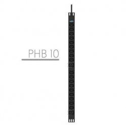 Listwa zasilająca PowerWalker rack pdu 19" 16a 18x iec c13 2x iec c19 3m IEC 309 pionowa czarna 