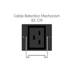 Listwa zasilająca PowerWalker rack pdu 19" 16a 20x iec c13 4x iec c19 3m IEC C20 pionowa czarna 