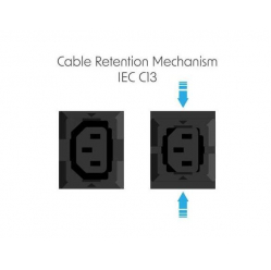 Listwa zasilająca PowerWalker rack pdu 19" 16a 20x iec c13 4 x iec c19 3m IEC C20 miernik pionowa 