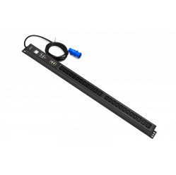 Listwa zasilająca Digitus SMART PDU, wtyk IEC 60309 16A/250V, gniazda 18xC13 10A/250V, 6xC19 16A/250V, 16A