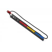 Listwa zasilająca Digitus SMART PDU, wtyk IEC 60309 32A/400V, gniazda 18xC13 10A/250V, 6xC19 16A/250V, 32A