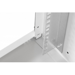 Digitus Szafa sieciowa wisząca 19" 4U, SOHO PRO 240 x 540 x 400 mm, nośność 60kg, drzwi szyba, niezłożona, Szara