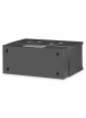 Digitus Szafa sieciowa wisząca 19" 4U, SOHO PRO 240 x 540 x 400 mm, nośność 60kg, drzwi szyba, niezłożona, Czarna