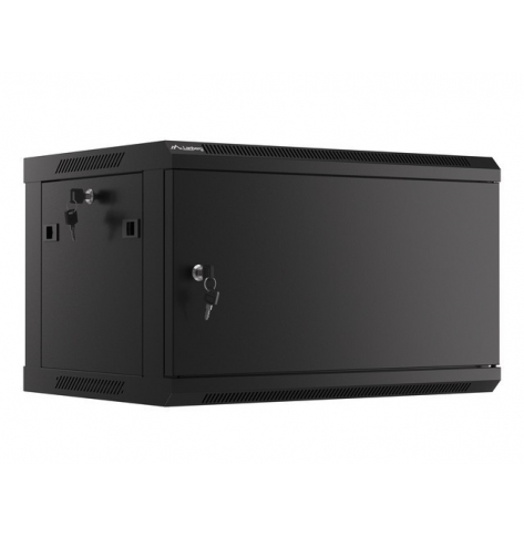 LANBERG Szafa wisząca 19 6U 600x450 WF01-6406-00B czarna